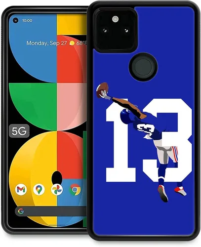Miniatura 19 de CARLOCA Funda compatible con iPhone 12 Pro, 13 fundas Odell Catch Football para iPhone 12 para niñas y niños, diseño gráfico, a prueba de golpes