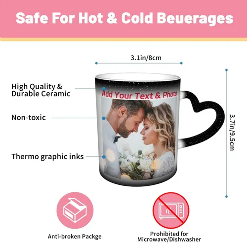 Miniatura 3 de Tazas de café con foto personalizada, taza de café personalizada con imagen, tazas personalizadas, regalos para hombres y mujeres