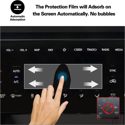 Miniatura 5 de 3 protectores de pantalla para trajes para Hyundai Tucson/Santa Cruz 2022+ accesorios de vidrio templado 9HD compatible con Hyundai Tucson/Santa