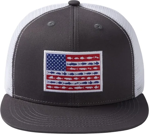 Miniatura 2 de BASSDASH Gorra de camionero de ala plana ajustable con cierre de malla para hombres y mujeres