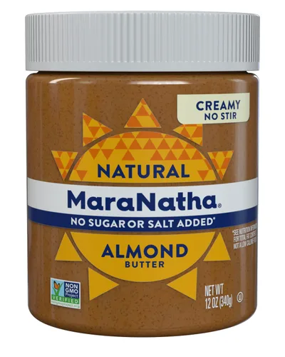 Miniatura 10 de Maranatha Mantequilla de Almendra Crujiente Natural, No Requiere Mezcla, Sin Azúcar ni Sal Añadida, Frasco de 12 Onzas