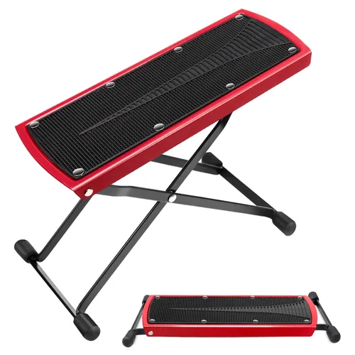 Miniatura 8 de Subay Reposapiés para Pedicura, Soporte de Pie Ajustable en 6 Alturas para Pedicura, Soporte de Pedicura Plegable Antideslizante para Pedicuras