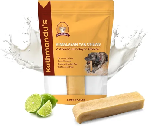 Miniatura 12 de Queso auténtico del Himalaya de yak para perros - Pequeño (Paquete de 10) - Procedencia de las estribaciones prístinas del Himalaya, sin cuero