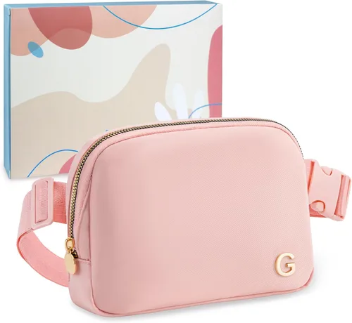 Miniatura 64 de COSHAYSOO Riñonera personalizada con letra inicial para mujeres, adolescentes, niñas de 13 a 15 años, 14 a 16, 16 a 18, 19 a 25 años, regalos