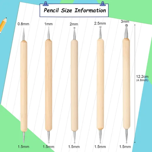 Miniatura 3 de 105 piezas de papel de transferencia de carbono de 11.7 x 8.3 pulgadas, papel de copia de grafito de carbono con lápiz capacitivo en relieve, lápiz