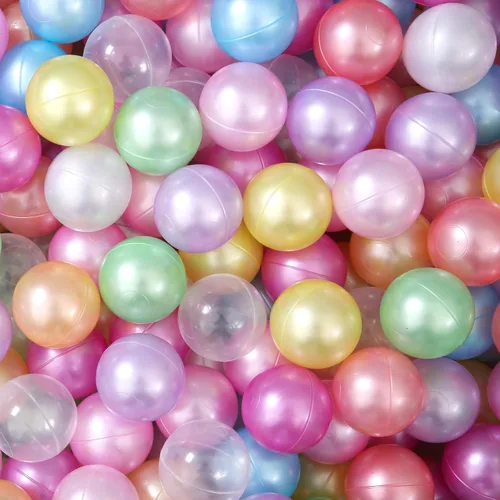 STARBOLO Pelotas de Piscina de Pelotas para Niños Pequeños Paquete de 100 200 500 - Sin BPA y Ftalatos No Tóxicas A Prueba de Aplastamiento Pelotas