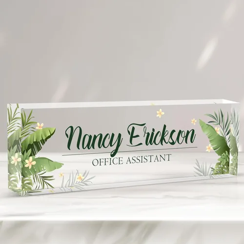 Miniatura 22 de Placa de nombre para escritorio, placa de nombre de escritorio personalizada, regalos para compañeros de trabajo, jefe, profesor, enfermera, regalos