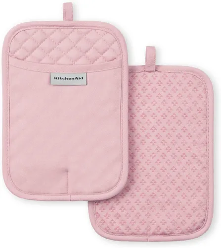 Miniatura 11 de KitchenAid Juego de 2 soportes para ollas asteroides, cielo aguamarina, 7 x 10 pulgadas