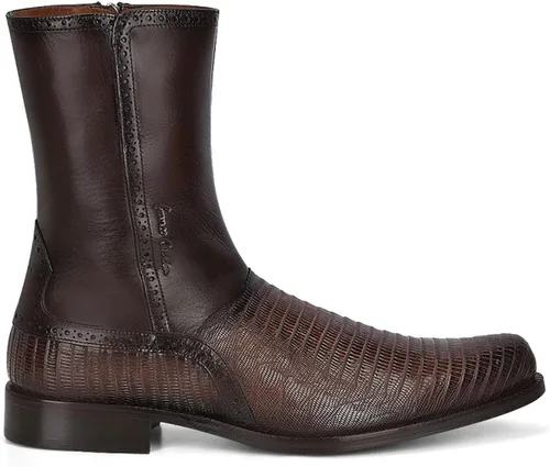 Miniatura 3 de Cuadra Botines de vestir con lagarto (827LTTS), Marrón