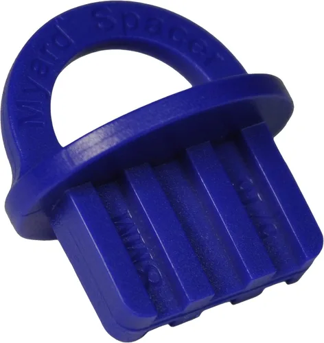 Myard Azul 20 paquetes de 5/16 pulgada de espaciadores de cubierta con color brillante para una fácil detección, fácil de extraer, anillos