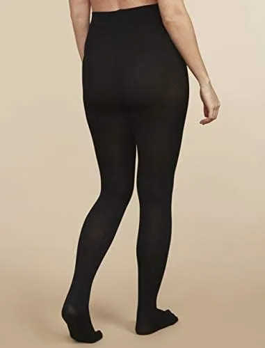 Miniatura 5 de Medias de apoyo de maternidad para mujer, mallas con forro polar sobre el vientre
