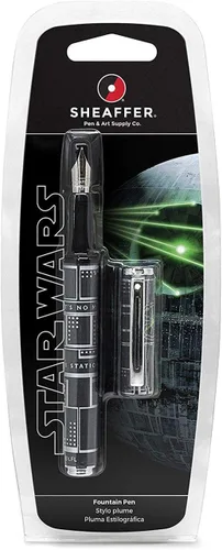 Miniatura 5 de Sheaffer Pop Star Wars Death Star Star - Pluma estilográfica con borde cromado y punta mediana