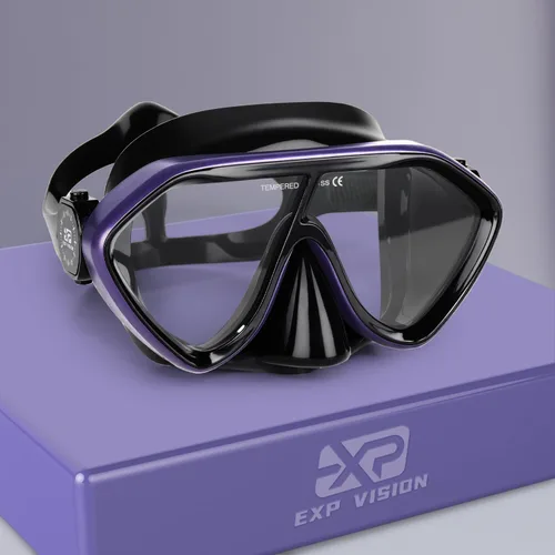 Miniatura 8 de Máscara de buceo para adultos – Máscara de esnórquel antivaho de alta calidad, cómodas y a prueba de fugas, gafas de natación con cubierta de nariz