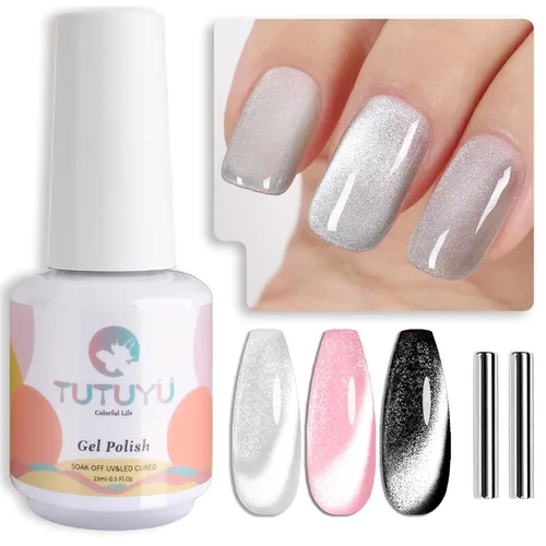 Miniatura 40 de Esmalte de uñas en gel color púrpura oscuro de medianoche - 15ml de esmalte de uñas en gel Jelly color morado negro, color traslúcido