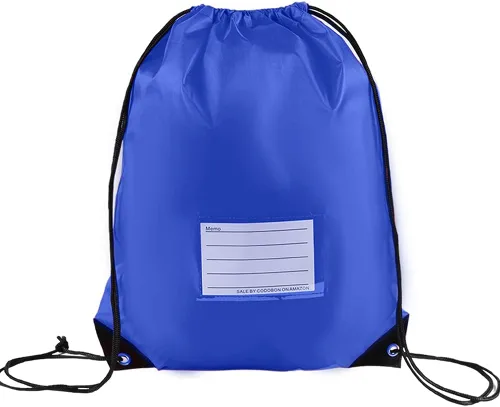 Miniatura 12 de CODOBON Paquete de 20 bolsas con cordón, mochila de cuerda de dibujo a granel, bolsa de bricolaje para gimnasio, deportes, bolsa para mujeres