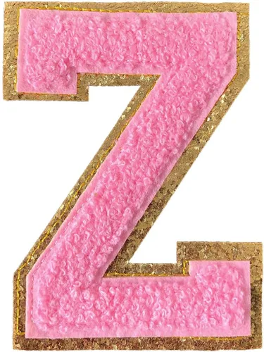 Miniatura 177 de GYGYL - 3 parches de letras deportivas de felpilla con purpurina, parches para planchar de tamaño grande para decoración de disfraces
