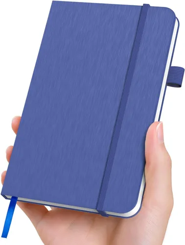 Miniatura 8 de ONAVIA Cuaderno de bolsillo A6, cuadernos pequeños de diario, 160 páginas de tapa dura mini bloc de notas para escribir, trabajo, escuela y toma