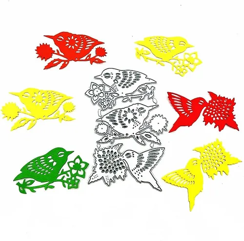 Miniatura 9 de Plantillas de plantillas de metal para decoración de tarjetas y álbumes de recortes, 1 unidad
