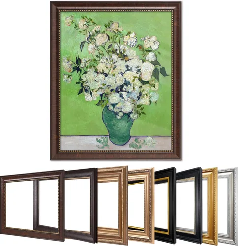 Miniatura 22 de DECORARTS - Serie de pinturas enmarcadas de Vincent Van Gogh (favoritos) – impresión giclée de arte en lienzo.