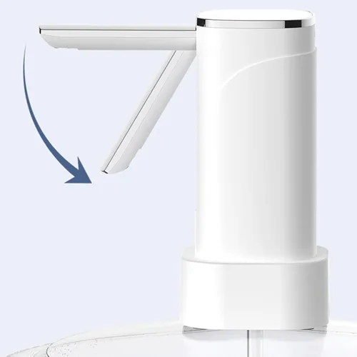 Miniatura 9 de Bomba de agua, dispensador de agua plegable, dispensador de cubo de agua de bombeo rápido, bomba de botella de agua con cable de carga USB para agua