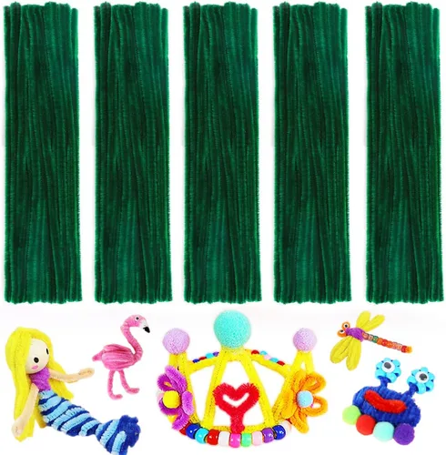 Miniatura 36 de Limpiadores de tuberías, limpiadores de tuberías para manualidades, manualidades y artesanías, manualidades, suministros para manualidades, Purpurina