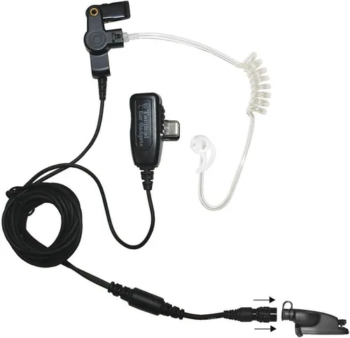 Cougar Auriculares de vigilancia de 2 cables EP4034QR para Motorola APX6000 APX4000 APX7000 XPR6550 XPR7550 XPR6350 Radio