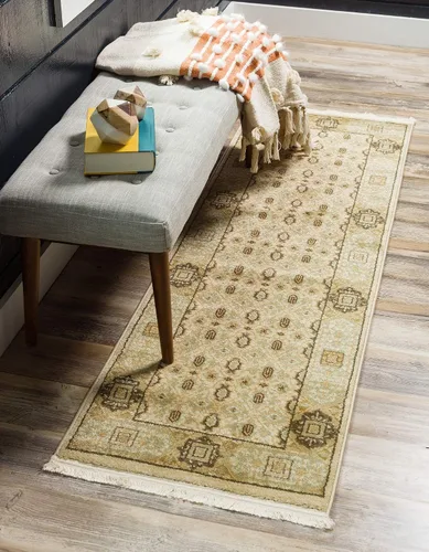 Miniatura 22 de Unique Loom Palace Collection - Alfombra de área Jefferson (2 pies x 3 pies 1 pulgada, rectangular, crema/caramelo)