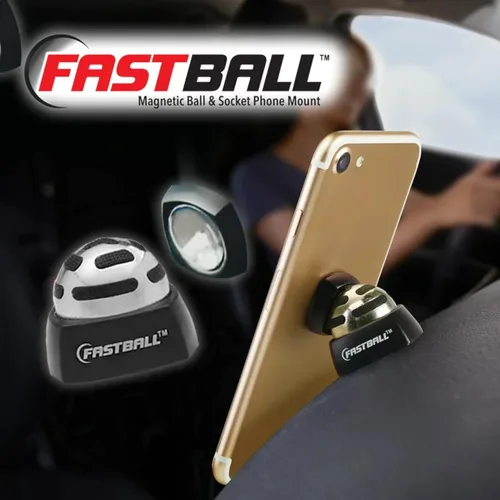 Miniatura 8 de BulbHead Fastball 13343ASS-12 - Soporte magnético para teléfono celular, color negro