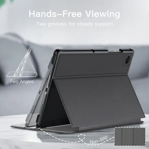 Miniatura 3 de JETech Funda para Samsung Galaxy Tab A8 de 10.5 pulgadas 2022 (SM-X200/X205/X207), cubierta protectora de tableta Slim Folio con soporte