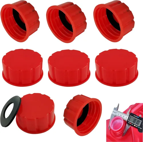 Miniatura 7 de Tapa de repuesto para latas de gasolina de 5 galones, para la mayoría de latas de gasolina de 1/2/3/5 galones, tapa de tanque de gas portátil
