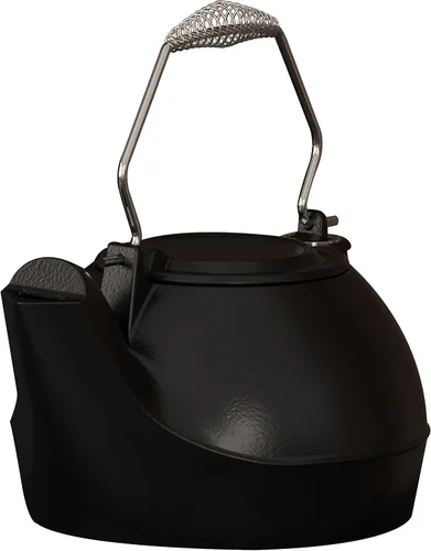 Miniatura 7 de Estufa de Hierro Humidificante Fire Beauty, Humidificador de Estufa, Hervidor para Estufa de Madera, Hierro Fundido, Manija Cromada