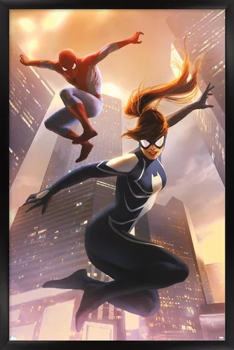 Miniatura 7 de Trends International Marvel Comics Spider-Man - Póster de pared #8 de Spider-Girl, 34 pulgadas de largo x 22.4 pulgadas, versión premium sin marco