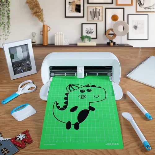 Miniatura 4 de Alfombrillas de corte de 8.5 x 12 pulgadas compatibles con Cricut Joy Xtra, paquete de 3 alfombrillas de corte antideslizantes adhesivas estándar
