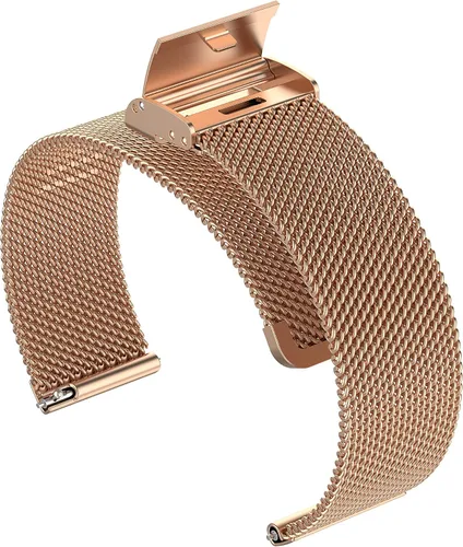 Miniatura 4 de Pulseras de malla de metal de acero inoxidable compatibles con HYSTORM G98 correa de reloj para mujeres y hombres, correa ajustable de bucle, bandas