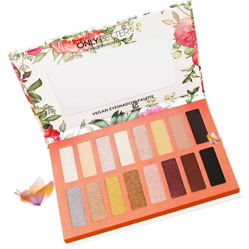 Miniatura 9 de Paleta de sombra de ojos con purpurina 48 colores brillantes, sombra de ojos de color metálico, brillante y de alta pigmentación, polvo de sombra