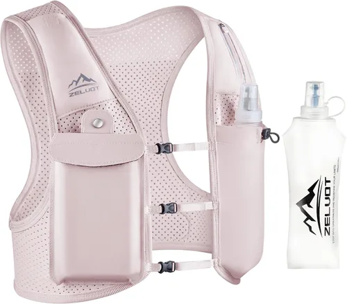 Miniatura 12 de Zelvot Chaleco para Correr para Mujeres y Hombres, Patente Original de EE. UU., Chaleco de Hidratación para Correr con Correas de Pecho Ajustables