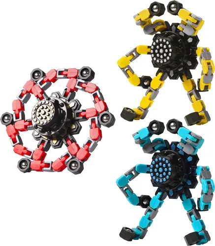 Miniatura 12 de Gokeey Fidget Spinners 8 piezas para niños y adultos, juguetes sensoriales para aliviar el estrés para niños y niñas, giroscopios de punta de dedo