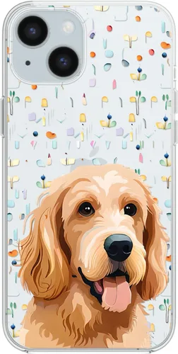 Miniatura 7 de Blingy's Funda para iPhone 15, lindo diseño de perro de dibujos animados, divertido estilo de mascota, diseño de animales divertidos, funda Perros