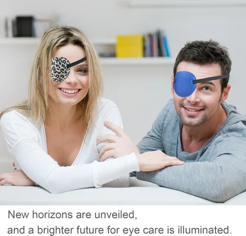 Miniatura 7 de Parche ocular, 2 unidades de parche ocular ajustable 3D, parches médicos para ojos derecho o izquierdo, parches para ambliopía y ojo vago