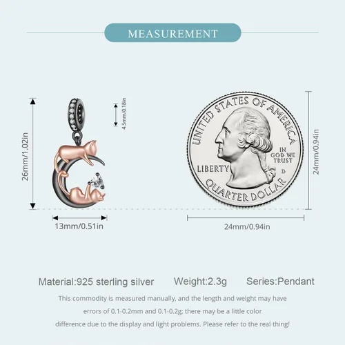 Miniatura 5 de NINGAN Dije de plata de ley 925 con diseño de animales, diseño de perro, huella de pata, gato, libélula, conejo Koi, compatible con collar