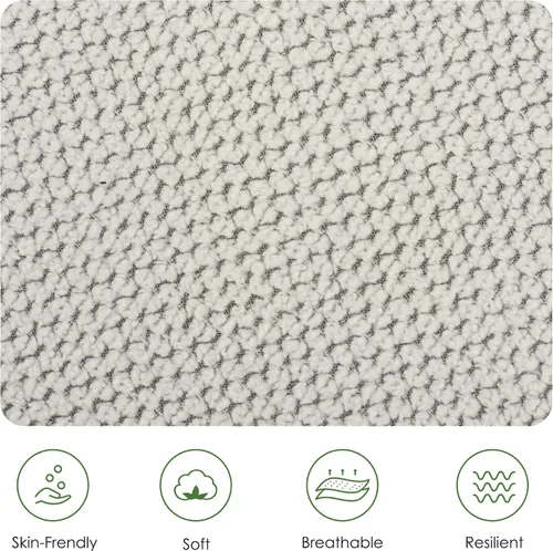 Miniatura 6 de Silla Mecedora para Guardería, Sillas Mecedoras Teddy para Bebé de Guardería, Silla de Lactancia Moderna para Amamantar, Mecedora de Guardería