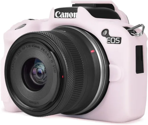 Miniatura 17 de Rieibi EOSR50 EOS R50 Funda protectora de silicona suave para cámara Canon EOS R50 EOSR50 Vlogging, ligera EOS R50 Funda para cámara de cámara Grip