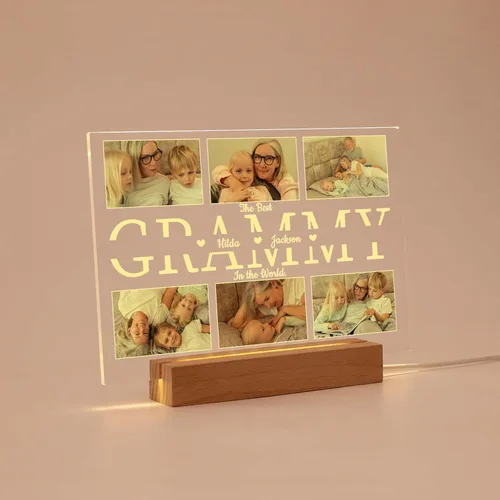 Miniatura 8 de MOIFAITYA - Placa de collage de fotos personalizada, marcos de fotos personalizados, regalos de fotos para el día de San Valentín, boda, él, pareja