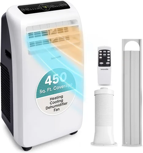 Miniatura 10 de SereneLife Portable Air Conditioner 14,000 BTU with Built-in Dehumidifier