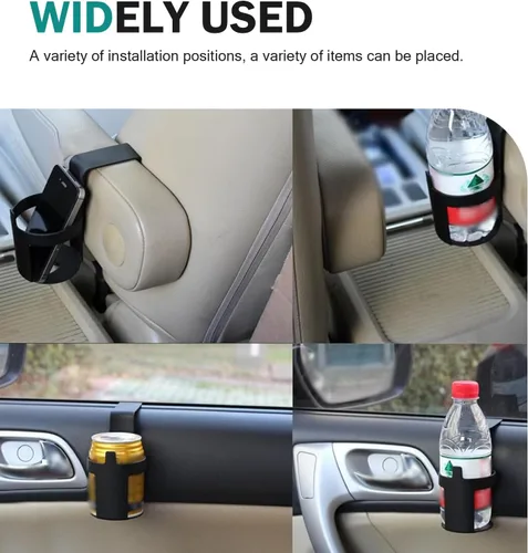 Miniatura 6 de 2 portavasos colgantes para automóvil, para ventana de automóvil, reposabrazos de asiento de vidrio, soporte para tazas de agua, accesorio