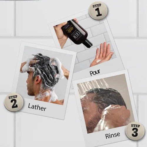 Miniatura 5 de American Crew Champú para Hombre, Hidratante Profundo Diario, De Origen Natural, Fórmula Vegana, Fragancia de Cítricos y Menta, 3.3 onzas líquidas