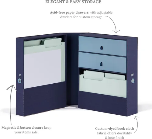 Miniatura 3 de Savor Organizador de recuerdos personalizado de archivos familiares Mantén organizados y seguros las herencias familiares atesoradas