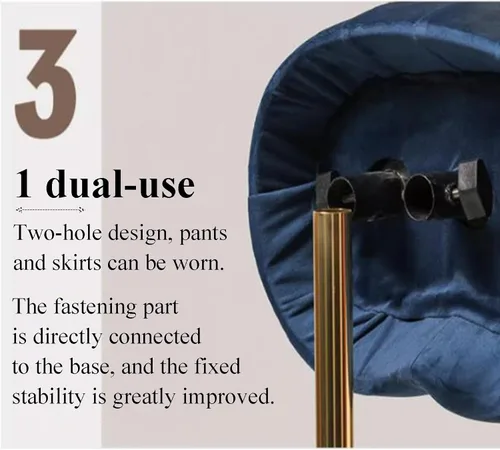 Miniatura 5 de Mannequin Countertop Velvet Surface Half Body Female with Tripod Stand Adjustable Height Hanging Fashion Form Display