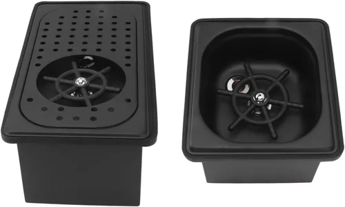 Miniatura 6 de Jarra Enjuagadora con manguera Barra de acero inoxidable 304 Arandela de vidrio Negro Taza de enjuague de baño de vidrio Rinserg Herramienta
