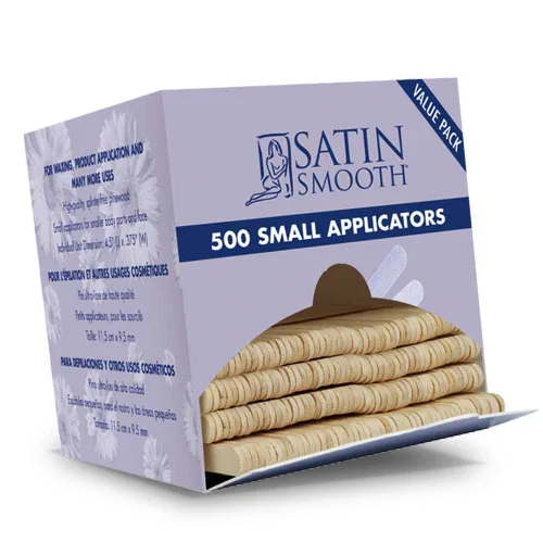 Satin Smooth Aplicadores pequeños para depilación, 500 unidades